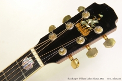 Stan Rogers William Laskin Guitar, 1977  Head Front View