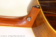 Stan Rogers William Laskin Guitar, 1977  Heel Bass Side View