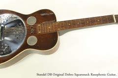 Standel DB Original Dobro Squareneck Resophonic Guitar, 1963  Full Front VIew