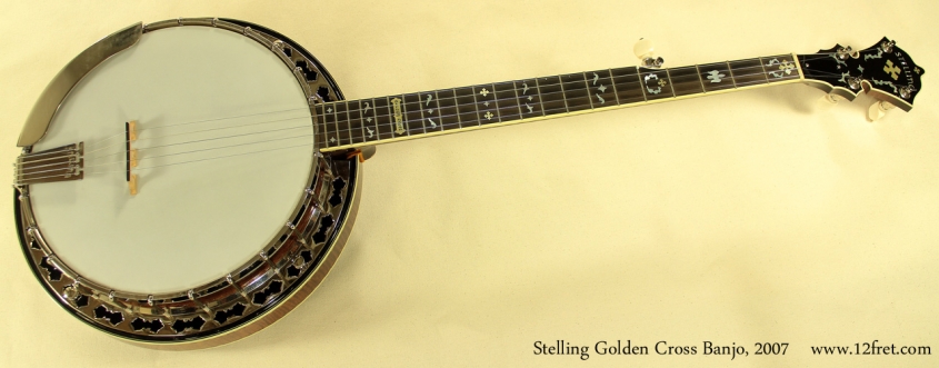 Stelling Golden Cross Banjo 2007 full front view