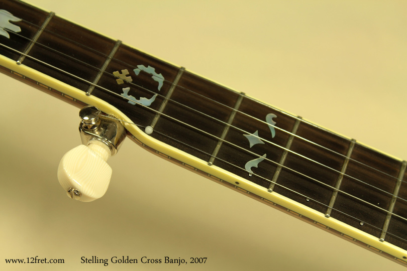 Stelling Golden Cross Banjo 2007 5th string peg