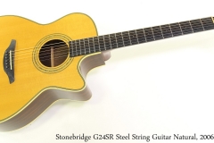 Stonebridge G24SR Steel String Guitar Natural, 2006 Full Front View