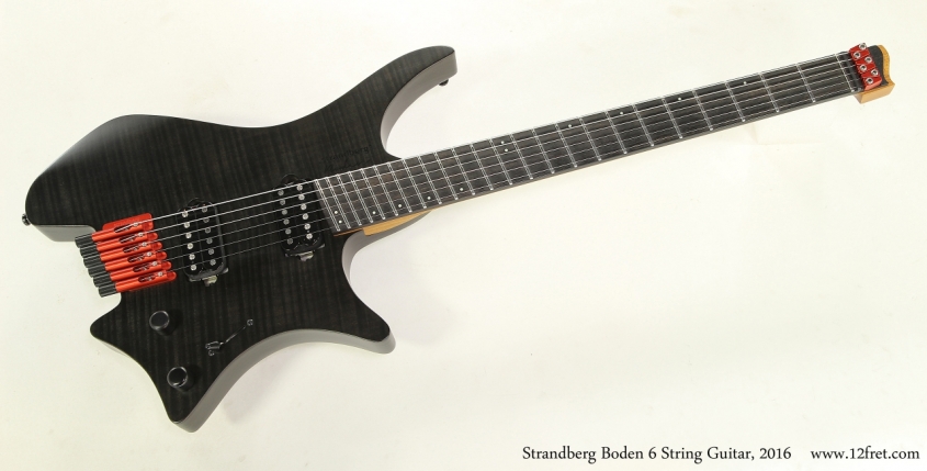 Strandberg Boden 6 String Guitar, 2016  Full Front View