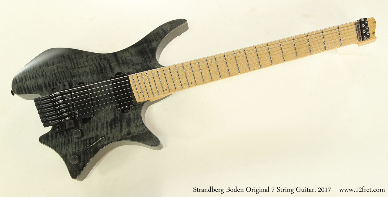 Strandberg Boden Original 7 String Guitar, 2017  Full Front View