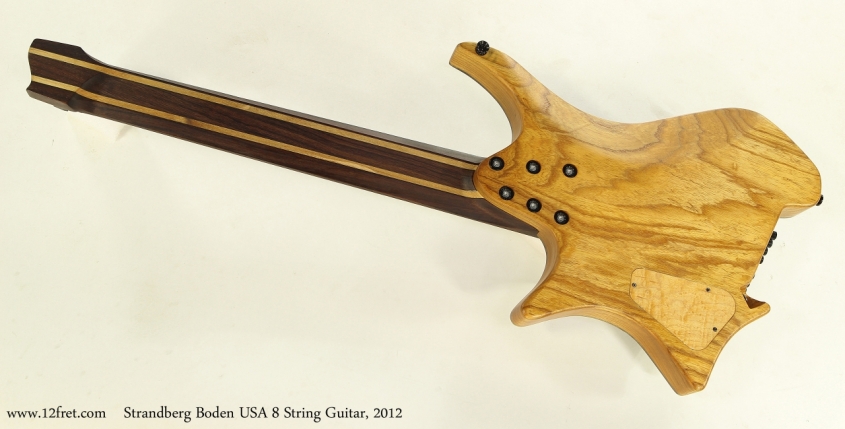 Strandberg Boden USA 8 String Guitar, 2012  Full Rear View