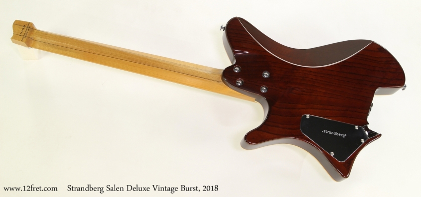 Strandberg Salen Deluxe Vintage Burst, 2018  Full Rear View