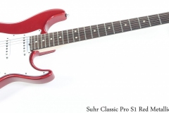 Suhr Classic Pro S1 Red Metallic,  2008 Full Front View