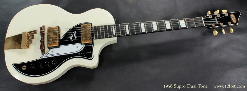 Supro Dual Tone 1958 full front view