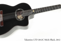 Takamine LTD 2012C Michi Black, 2012 Full Front View