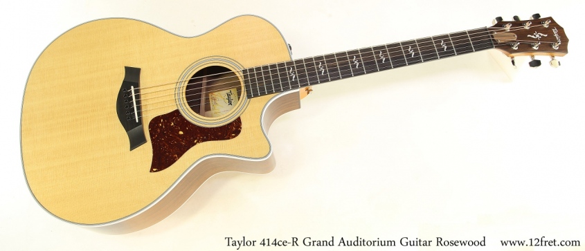 Taylor 414ce R Grand Auditorium Guitar Rosewood Full Front View