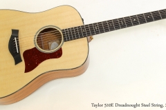 Taylor 510E Dreadnought Steel String, 2016   Full Front View