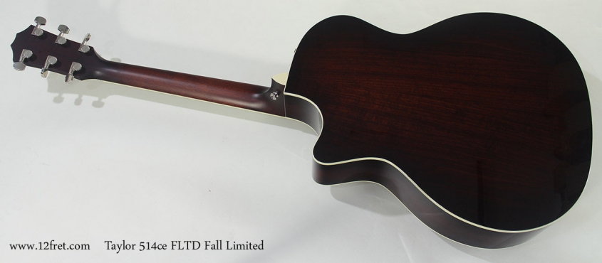 Taylor 514ce FLTD Fall Limited full rear view