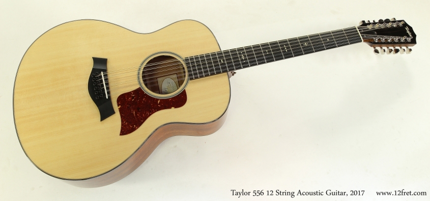 Taylor 556 12 String Acoustic Guitar, 2017 Full Front View