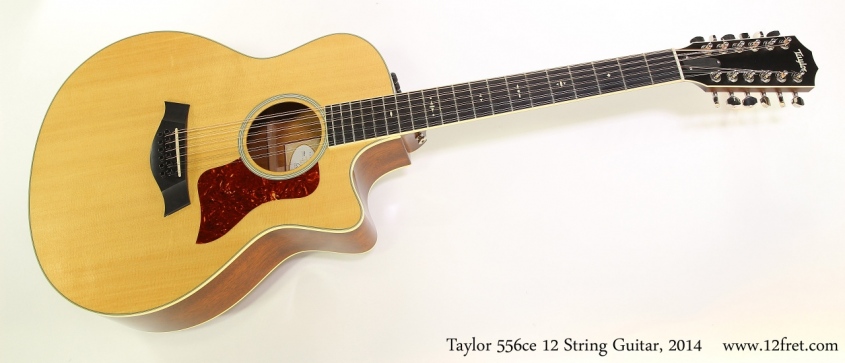 Taylor 556ce 12 String Guitar, 2014 Full Front View