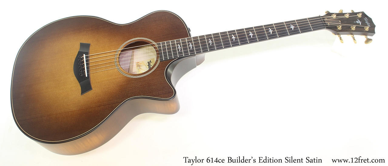 Taylor 614ce Builder's Edition Silent Satin Full Front View