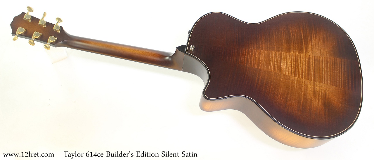Taylor 614ce Builder's Edition Silent Satin Full Rear View