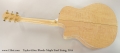 Taylor 616ce Blonde Maple Steel String, 2014 Full Rear View