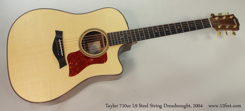 Taylor 710ce L9 Steel String Dreadnought, 2004 Full Front View