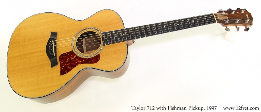 Taylor 712 with Fishman Pickup, 1997 Full Front View