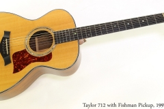 Taylor 712 with Fishman Pickup, 1997 Full Front View