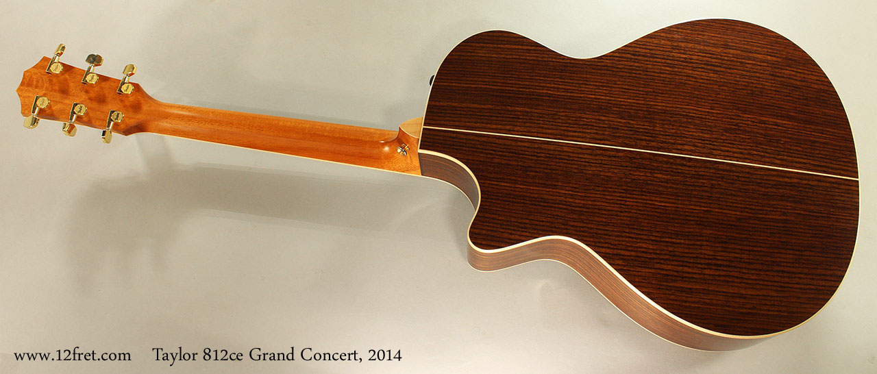 2014 Taylor 812ce Grand Concert Steel String Acoustic Guitar