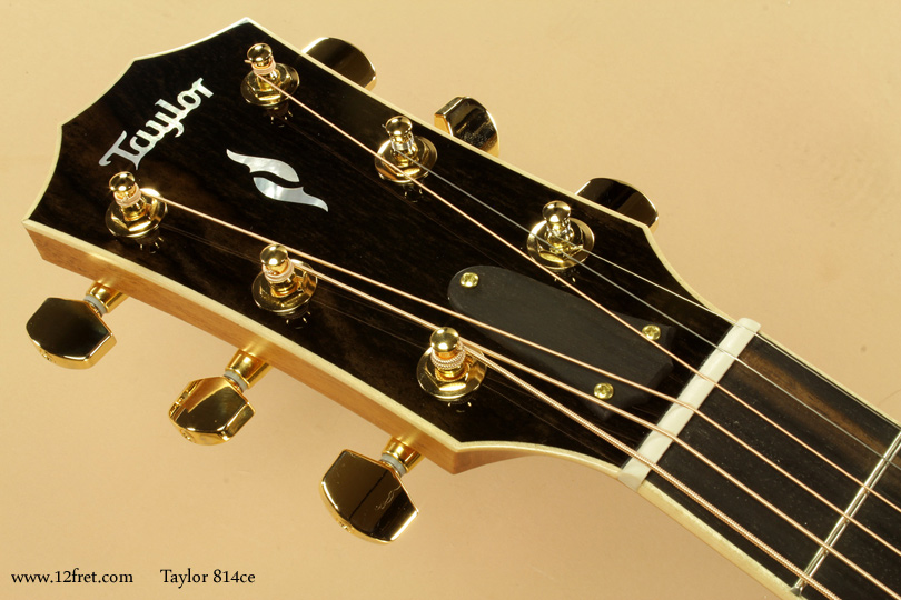Taylor 814ce head front view