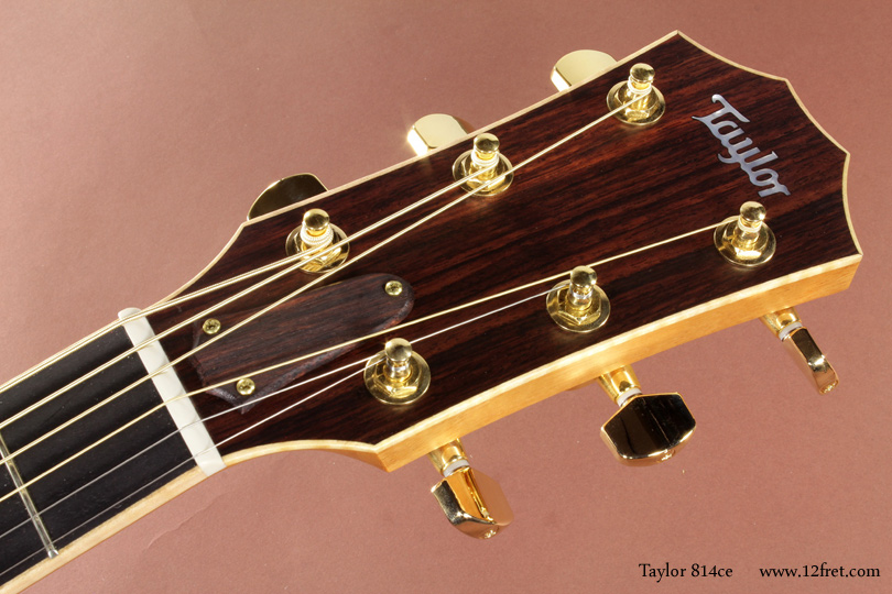 Taylor 814ce head front