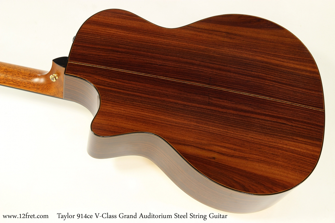 Taylor 914ce V-Class Grand Auditorium Steel String Guitar  Back View