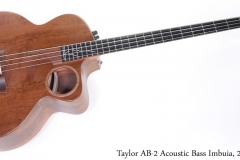 Taylor AB-2 Acoustic Bass Imbuia, 2000 Full Front View