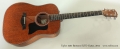 Taylor 320e Baritone SLTD Guitar, 2014 Full Front View