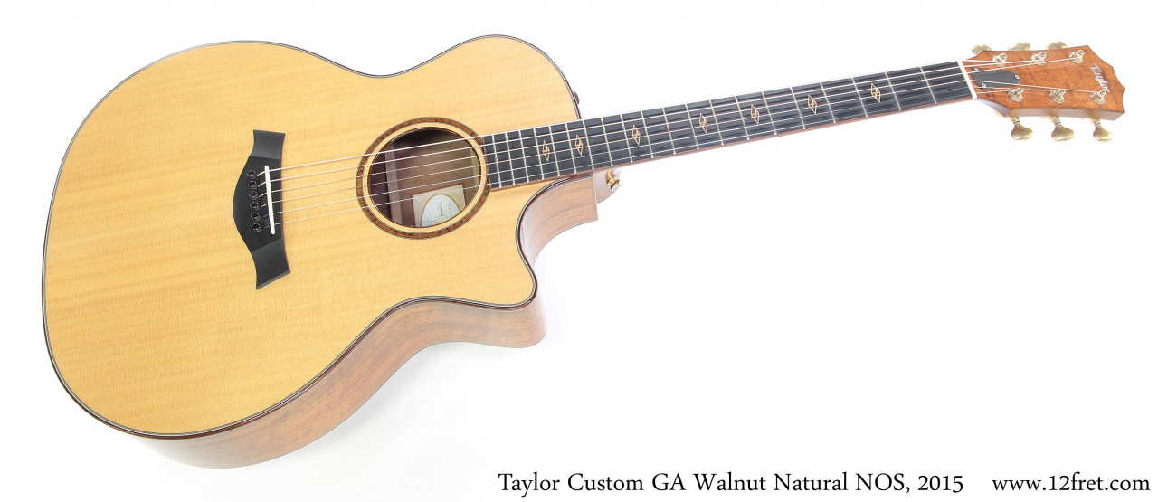 Taylor Custom GA Walnut Natural NOS, 2015 Full Front View