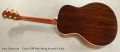 Taylor GS8 Steel String Acoustic Guitar, 2011 Full Rear View
