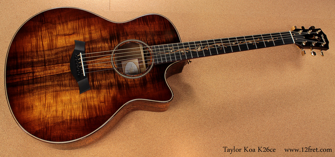 Taylor K26ce full front view