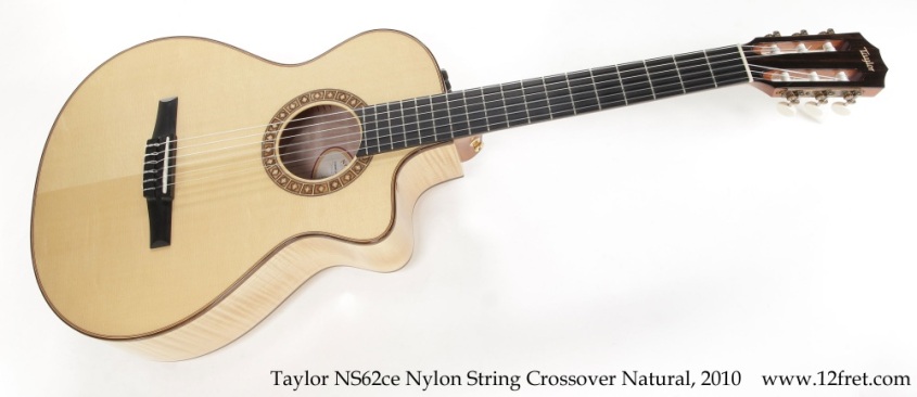 Taylor NS62ce Nylon String Crossover Natural, 2010 Full Front View