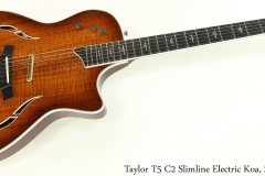Taylor T5 C2 Slimline Electric Koa, 2006 Full Front View