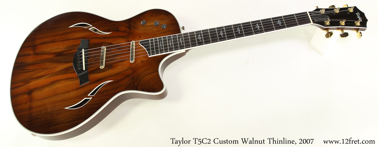 Taylor T5C2 Custom Walnut Thinline, 2007 Full Front View