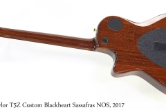 Taylor T5Z Custom Blackheart Sassafras NOS, 2017 Full Rear View