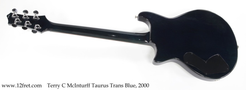 Terry C McInturff Taurus Trans Blue, 2000 Full Rear View