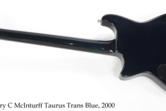 Terry C McInturff Taurus Trans Blue, 2000 Full Rear View