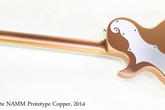 Teye Coyote NAMM Prototype Copper, 2014   Full Rear View