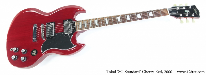 Tokai 'SG Standard' Cherry Red, 2000 Full Front View