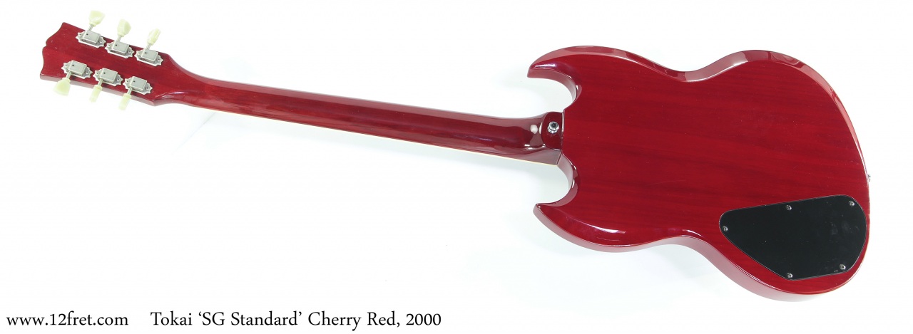Tokai 'SG Standard' Cherry Red, 2000 Full Rear View