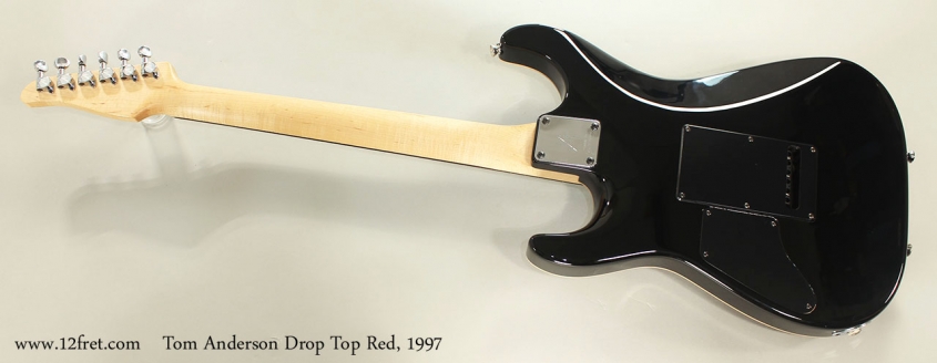 Tom Anderson Drop Top Red, 1997 Full Rear View