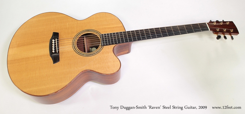 Tony Duggan-Smith 'Raven' Steel String Guitar, 2009 Full Front View