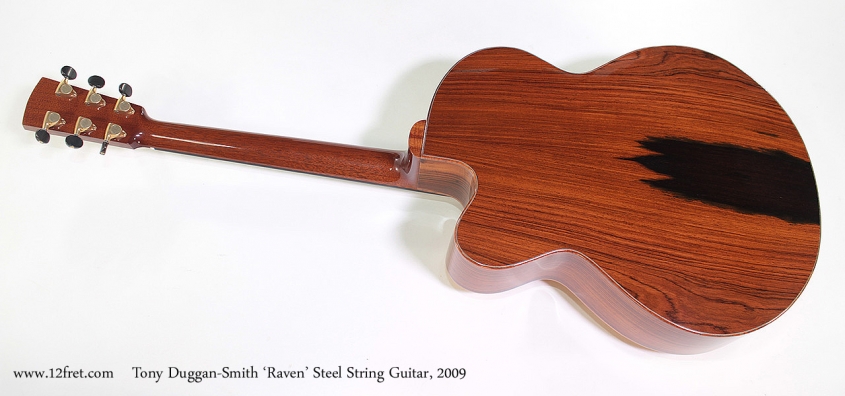 Tony Duggan-Smith 'Raven' Steel String Guitar, 2009 Full Rear View