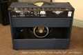 Traynor Custom Valve 50 Blue Combo Amplifier 2009 Full Rear View