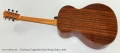 Treehouse Copperdust Steel String Guitar, 2016 Full Rear View