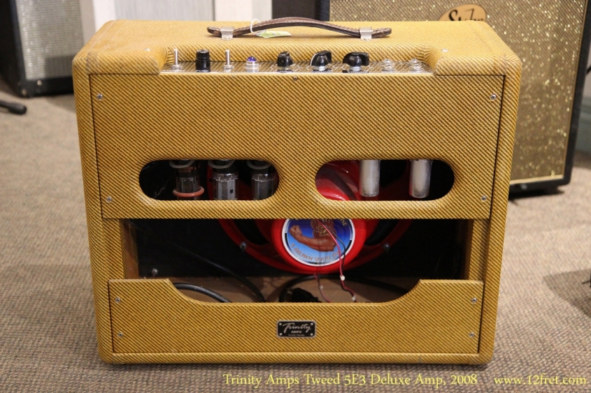 Trinity Amps Tweed 5E3 Deluxe Amp, 2008 Full Rear View
