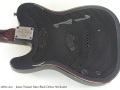 James Trussart Satin Black Deluxe Steelcaster back