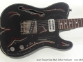 James Trussart Satin Black Deluxe Steelcaster top